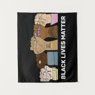 Power Fists/BLM-tapestapel Wandkleed
