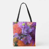Power Flowers Tote Bag (Achterkant)