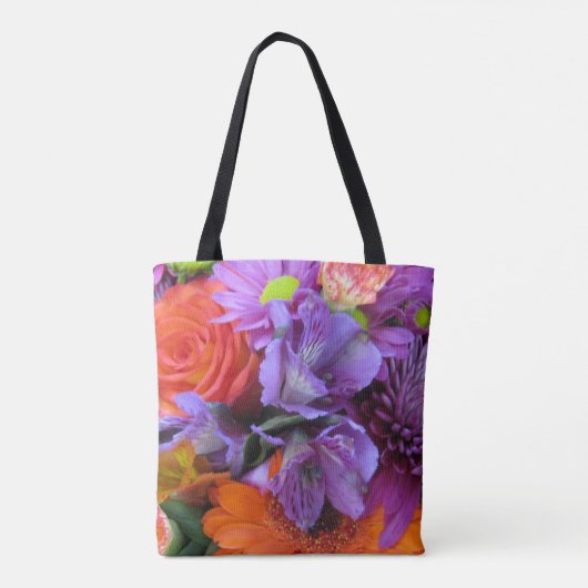 Power Flowers Tote Bag (Achterkant)