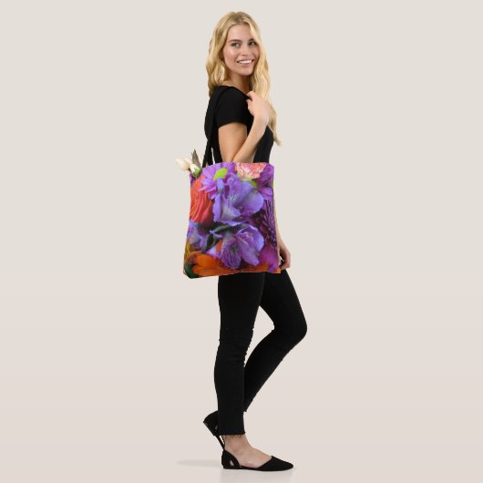 Power Flowers Tote Bag (Op model)
