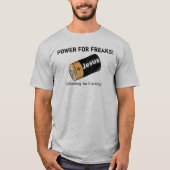 Power for freaks! - Jesus T-shirt (Voorkant)