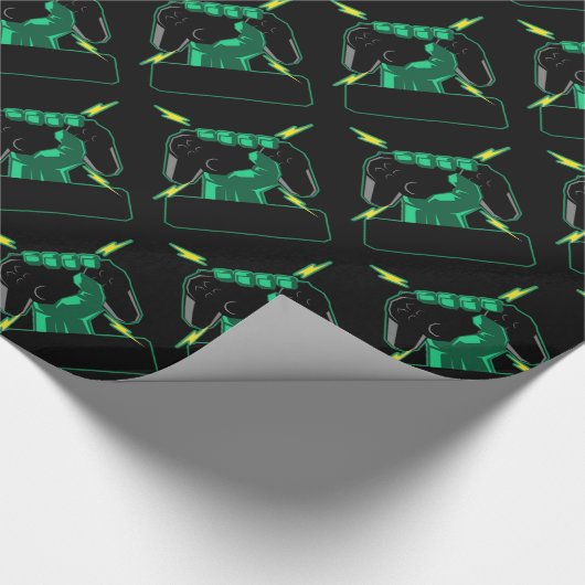 Power Gamer Cadeaupapier (Hoek)