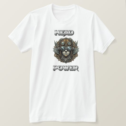 Power Head  T-shirt (Design voorkant)