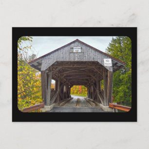 Power House Covered Bridge, Vermont Briefkaart