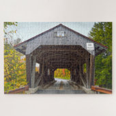 Power House Covered Bridge, Vermont Legpuzzel (Horizontaal)