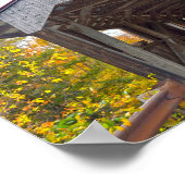 Power House Covered Bridge, Vermont Poster (Hoek)