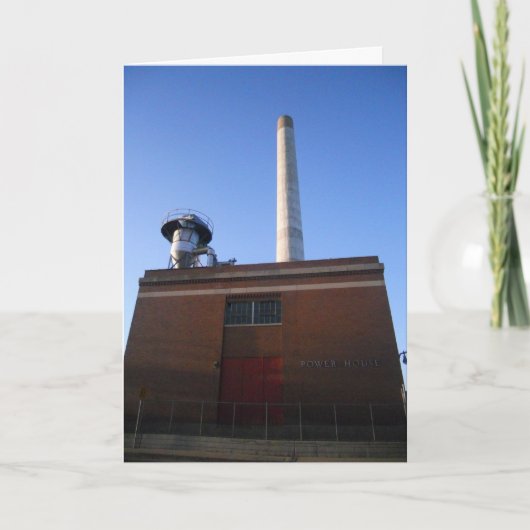 "POWER HOUSE" Kaart ophalen (Voorkant)