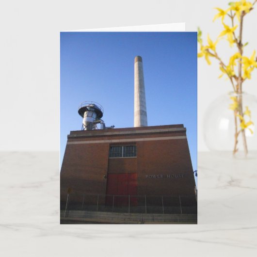 "POWER HOUSE" Kaart ophalen (Gele Bloem)