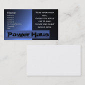 Power House Visitekaartje (Voorkant / Achterkant)
