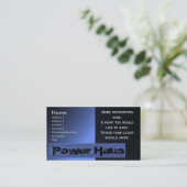 Power House Visitekaartje (Staand voorkant)