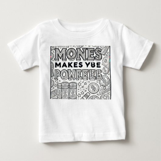 Power in Wealth T-shirt (Voorkant)