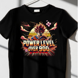 Power Level Over 9000 T-shirt
