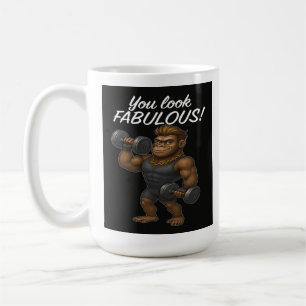 Power Lifter Gorilla - Fabulous en Fierce Koffiemok