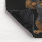 Power Lifter Gorilla - Fabulous en Fierce Muismat (Hoek)