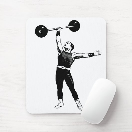Power Lifter mousepad Muismat (Met muis)