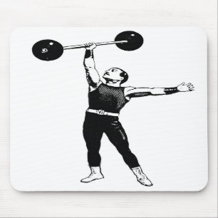Power Lifter mousepad Muismat