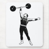 Power Lifter mousepad Muismat (Voorkant)