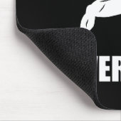 "Power lifting" Squat Motivatie Muismat (Hoek)