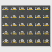 Power Lineman Gift Funny zelfs Firemen heeft helde Cadeaupapier (Vlak)