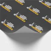 Power Lineman Gift Funny zelfs Firemen heeft helde Cadeaupapier (Hoek)