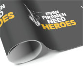 Power Lineman Gift Funny zelfs Firemen heeft helde Cadeaupapier (Rol Hoek)