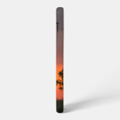 Power Lines Zonsondergang Silhouet Samsung Telefoo Samsung Galaxy Hoesje (Linkerkant)