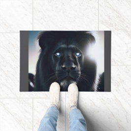 Power Lion Quote Motivatie Deurmat