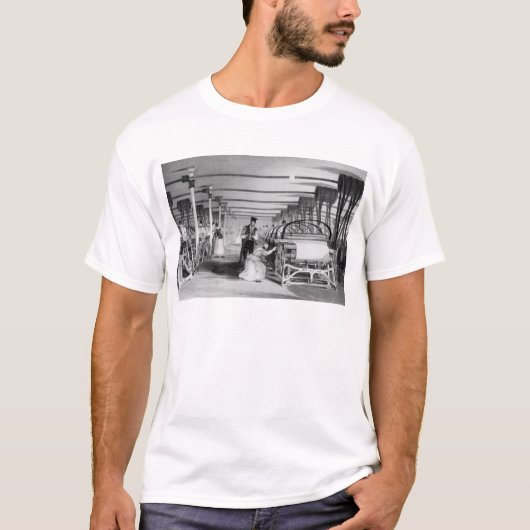 Power Loom Weaving, gegraveerd door J. Tingle, 183 T-shirt (Voorkant)