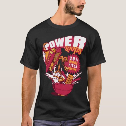 Power Loops Drone Piloot T-shirt (Voorkant)