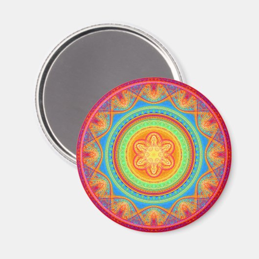 Power Mandala Magnet (Voorkant / Achterkant)