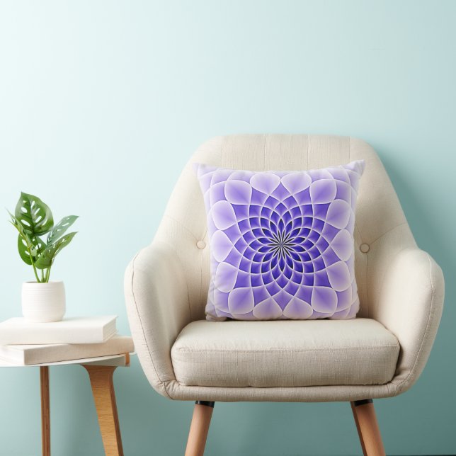 Power Mandala Naadloos Patroon 16 Kussen (Stoel)