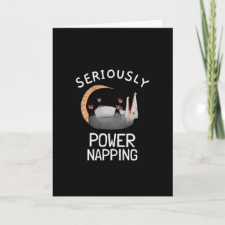 POWER NAPPING POSSUM KAART