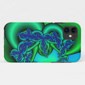 Power of 3 fractal art custom iPhone 5 hoesje (Achterkant (horizontaal))