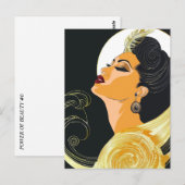 POWER OF BEAUTY #6 BRIEFKAART (Voorkant / Achterkant)