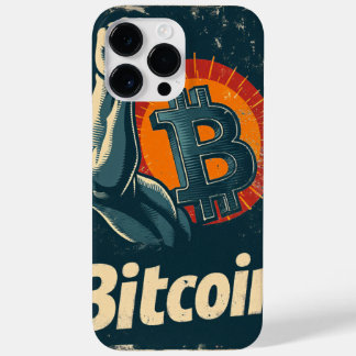 Power of Bitcoin Blockchain crypto design Case-Mate iPhone 14 Pro Max Hoesje