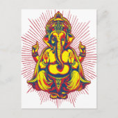 Power of Ganesh Briefkaart (Voorkant)