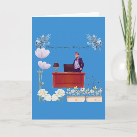 Power of leadership cerulean kaart (Voorkant)