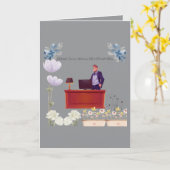 Power of leadership grey kaart (Gele Bloem)