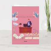 Power of leadership rose kaart (Achterkant)