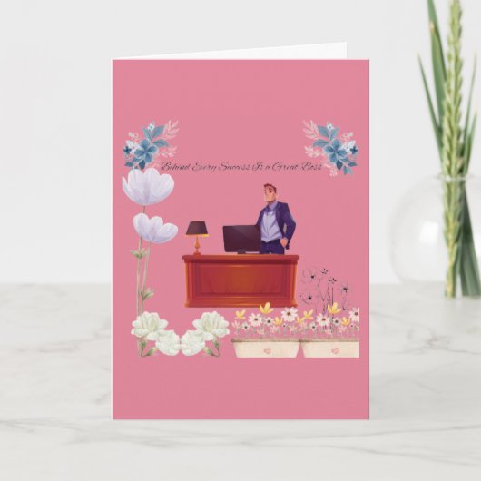 Power of leadership rose kaart (Voorkant)