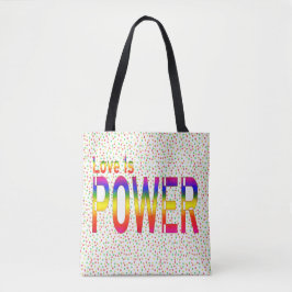 Power Of Love Tote Bag