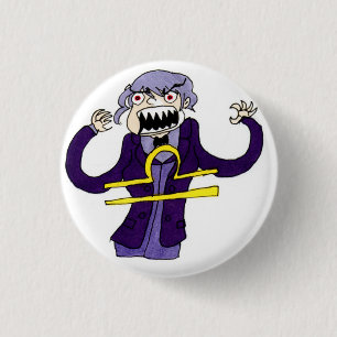 Power of the Libra Ronde Button 3,2 Cm