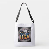 Power of USA Tote Bag - Patriotic (Achterkant)