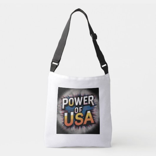 Power of USA Tote Bag - Patriotic (Voorkant)