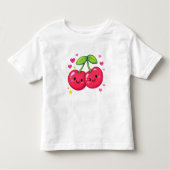 Power Pals™ Cherry Love Toddler T-Shirt (Voorkant)