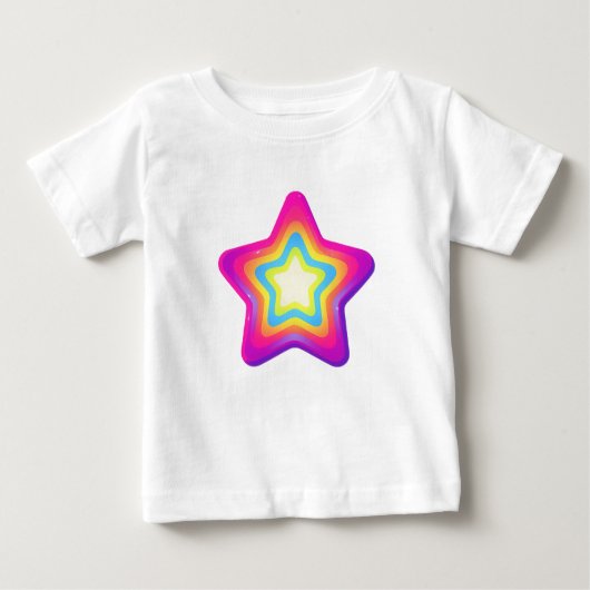 Power Pals™ Rainbow Star Tshirt (Voorkant)