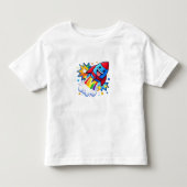 Power Pals™ Rocket Fun Peuter T-Shirt – Schattige  (Voorkant)
