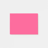 Power Pink Simple 4" x 3" Post-it® Notes (Voorkant)