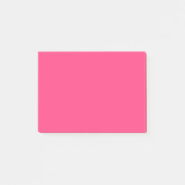 Power Pink Simple 4" x 3" Post-it® Notes