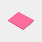 Power Pink Simple 4" x 3" Post-it® Notes (Schuin)